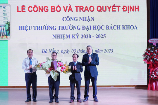 Trường ĐH Bách khoa Đà Nẵng có hiệu trưởng mới