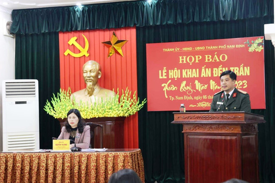 Nam Định tổ chức Lễ hội khai ấn Đền Trần xuân Quý Mão 2023