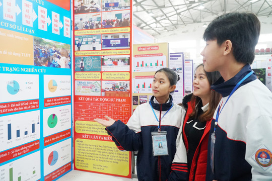 Hơn 200 dự án tham gia cuộc thi KHKT học sinh trung học Nghệ An năm 2022-2023