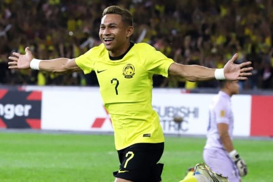 Malaysia 1-0 Thái Lan: Dangda đánh đầu trúng cột
