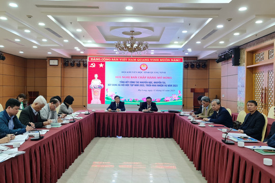 Hội Khuyến học Quảng Ninh đẩy mạnh xây dựng xã hội học tập