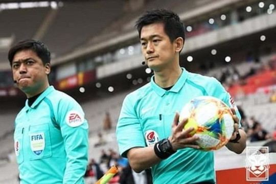 Trọng tài Hàn Quốc bắt chính trận Việt Nam vs Thái Lan