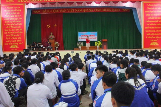 Phú Thọ tích cực hướng nghiệp để học sinh có tương lai tươi sáng