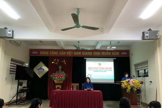 Các cấp Đoàn ở Hà Tĩnh đẩy mạnh hướng nghiệp cho học sinh