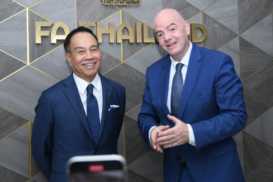 Chủ tịch FIFA có mặt tại Thái Lan