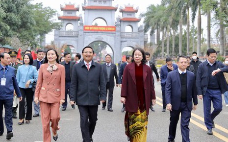 Quyền Chủ tịch nước: Mê Linh sớm là thành phố trực thuộc Thủ đô