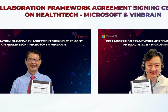 Vinbrain và Microsoft Hoa Kỳ hợp tác phát triển trí tuệ nhân tạo trong Y tế