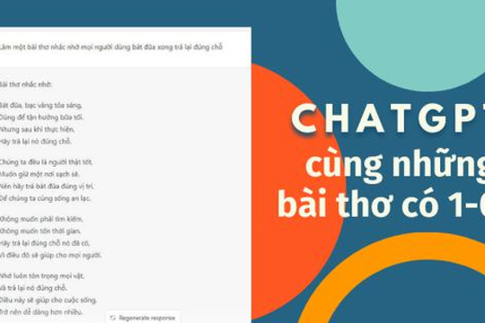 ChatGPT gợi ý văn mẫu 'thả thính'