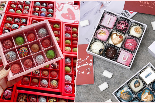 Chocolate handmade lên ngôi mùa Valentine 2023