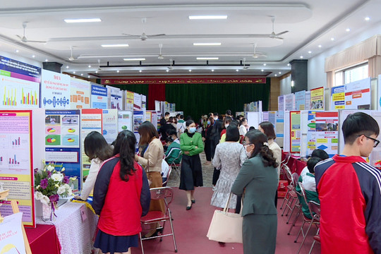 97 dự án tranh tài Cuộc thi Khoa học kỹ thuật tỉnh Quảng Ninh