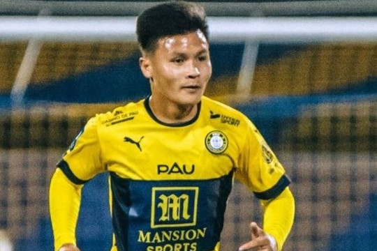 Quang Hải lại không thi đấu cùng Pau FC