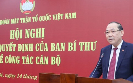 Phó Bí thư Tỉnh ủy Phú Thọ tham gia Đảng đoàn MTTQ Việt Nam