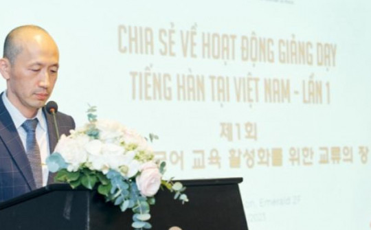 Những sáng kiến trong hoạt động giảng dạy tiếng Hàn tại Việt Nam