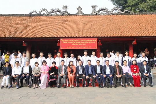 Hà Nội gặp mặt 184 học sinh tham dự kỳ thi chọn học sinh giỏi quốc gia