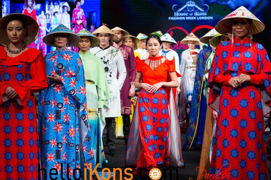 Sắc màu Việt - Anh mở màn ấn tượng tại sự kiện thời trang London
