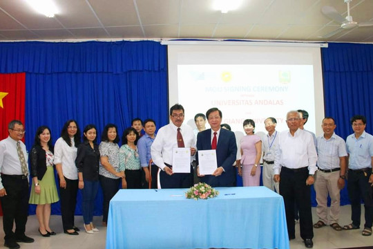 Trường ĐH An Giang tăng cường hợp tác toàn diện với Đại học Andalas
