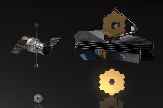 Hai khác biệt cơ bản giữa James Webb và Hubble
