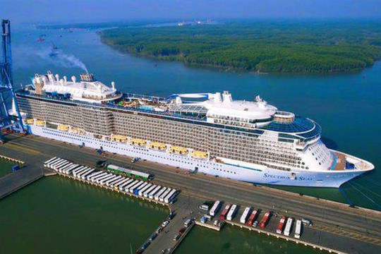 Siêu tàu top 10 thế giới cập bến cảng Bà Rịa - Vũng Tàu