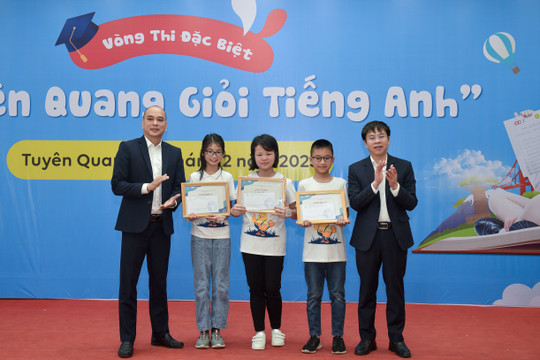 Vòng thi đặc biệt 'Vì Tuyên Quang giỏi tiếng Anh' cấp Tiểu học năm 2023