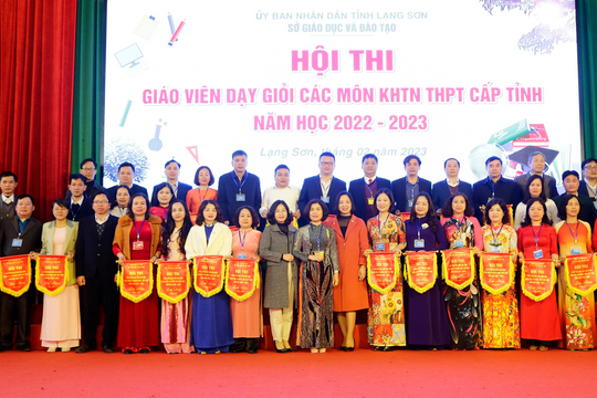 166 giáo viên THPT dự Hội thi giáo viên dạy giỏi môn KHTN cấp tỉnh Lạng Sơn