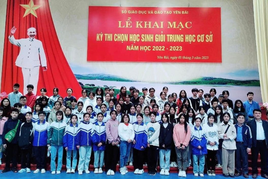 Gần 700 thí sinh tranh tài Kỳ thi chọn học sinh giỏi THCS tỉnh Yên Bái