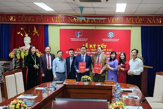 Bắc Giang và Bắc Ninh ký kết hợp tác phát triển giáo dục