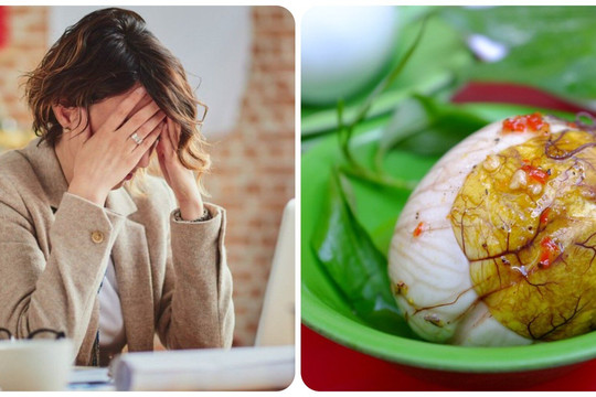 Người mệt có nên ăn trứng vịt lộn?