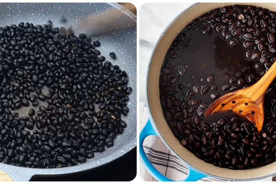 Cách nấu nước đậu đen rang để thanh lọc cơ thể
