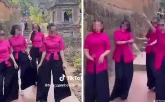 Xác minh clip 4 cô gái nhảy nhót tại Bổ Đà - Bắc Giang