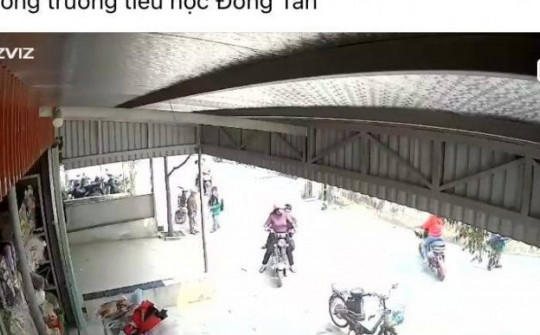 Sự thật clip bắt cóc trẻ em tại cổng trường học ở Thái Bình