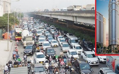 Loạt dự án cao ốc sắp triển khai trên tuyến đường thường ùn tắc ở Hà Nội