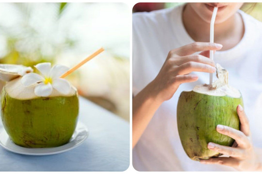 Uống nước dừa trước khi ăn sáng có tốt không?