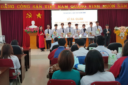 Quảng Ninh có 59 học sinh đoạt giải quốc gia
