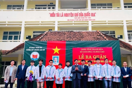 Trường THPT chuyên Lam Sơn Thanh Hóa có 60 học sinh đoạt giải quốc gia