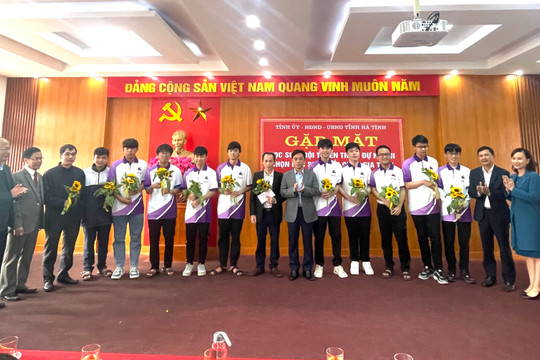 19 học sinh Hà Tĩnh lọt vào vòng 2 kỳ thi chọn đội tuyển Olympic quốc tế