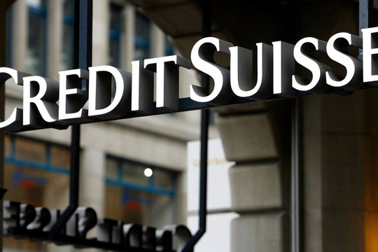 Giá cổ phiếu của Credit Suisse giảm 20%, các ngân hàng châu Âu lao đao