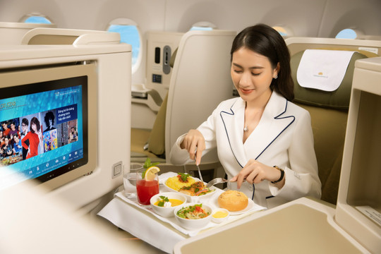 Vietnam Airlines nâng hạng thương gia miễn phí cho các đường bay nội địa