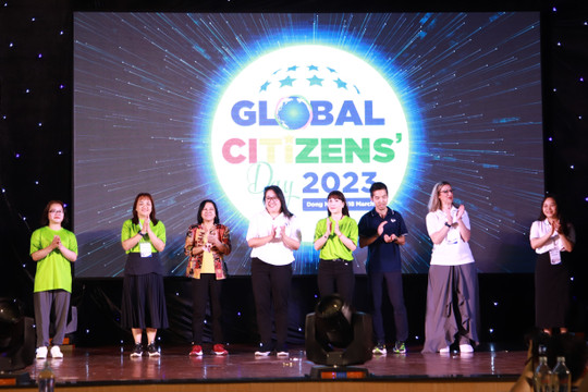 2.000 học sinh và giáo viên tham gia Ngày hội Công dân toàn cầu