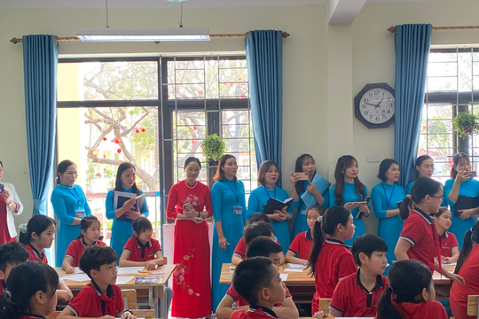 Sinh hoạt chuyên môn theo hướng nghiên cứu bài học ở Bắc Giang