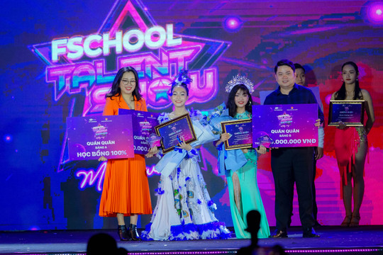 Học sinh TH Quán Toan và THPT Hồng Bàng chiến thắng tại Fschool Talent Show 2023
