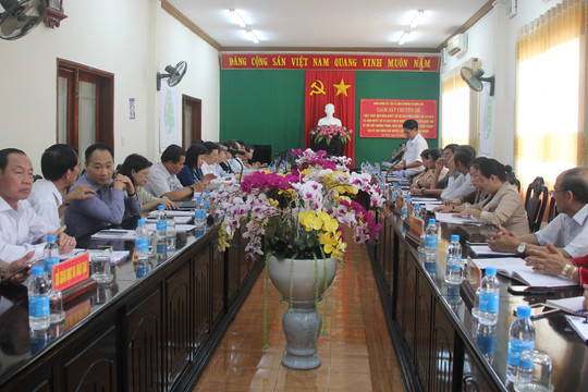 Giám sát thực hiện Chương trình mới tại huyện Lộc Ninh, Bình Phước