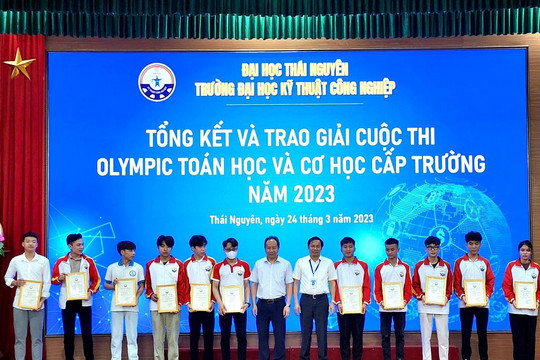 Hơn 100 sinh viên đoạt giải cuộc thi Olympic các môn khoa học