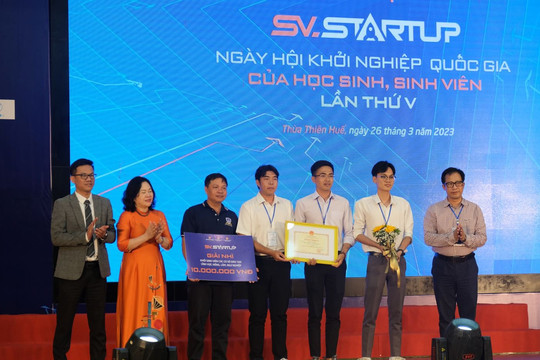 ĐH Nguyễn Tất Thành có 3 dự án khởi nghiệp của sinh viên đạt giải Nhì
