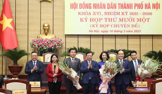 Phân công nhiệm vụ, lĩnh vực công tác Chủ tịch, các Phó Chủ tịch thành phố Hà Nội