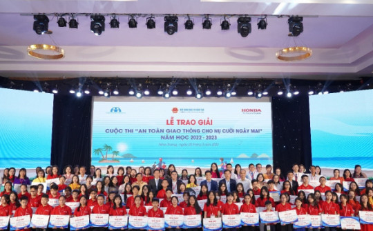 Honda Việt Nam đào tạo an toàn giao thông cho gần 45 triệu học sinh cấp THCS và THPT toàn quốc