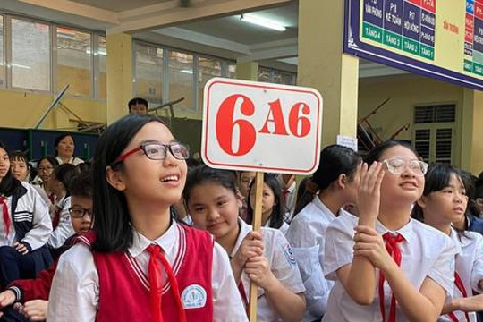 Hà Nội tăng hơn 38 nghìn học sinh lớp 6