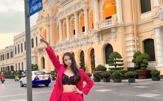 Biên tập viên VTV Cab Nguyễn Vũ Hà Anh gây sốt khi thi hoa hậu