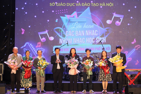 35 nhóm nhạc khoe tài trong liên hoan âm nhạc cấp THPT Hà Nội