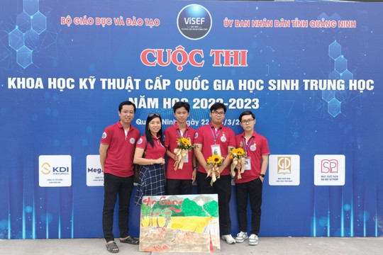 Học sinh An Giang đoạt 2 giải tại Cuộc thi KHKT cấp quốc gia