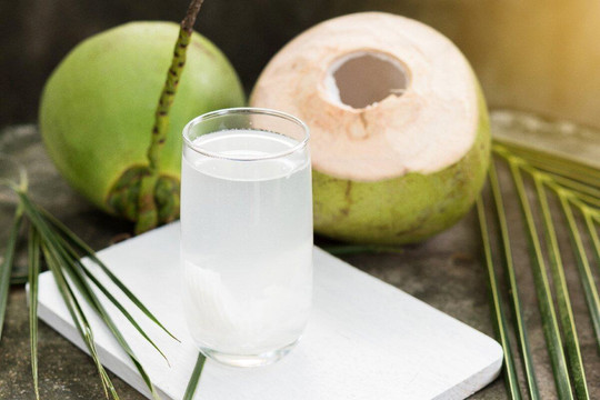 Có nên uống nước dừa khi đang bị sốt không?